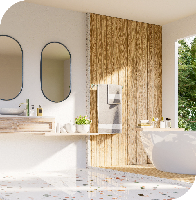 modern-bathroom-interior-design-white-wall-3d-rendering