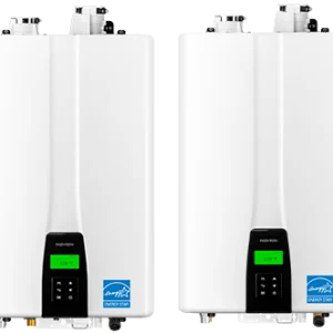 Navien tankless water heaters side-by-side