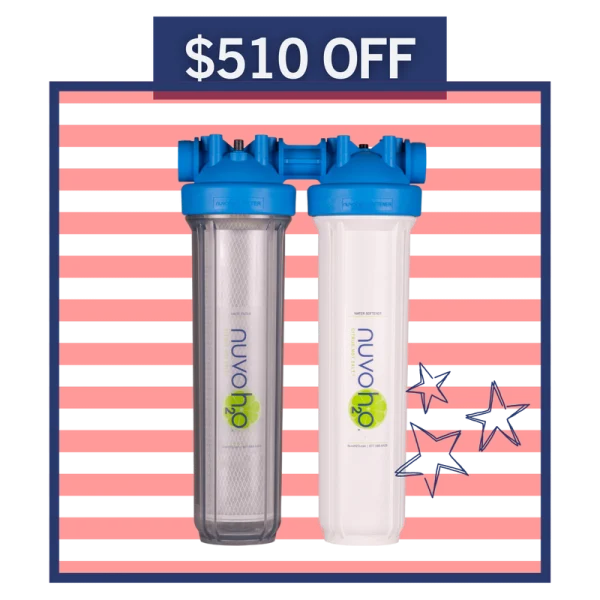 Dual NuvoH2O water filter and softener $510 off