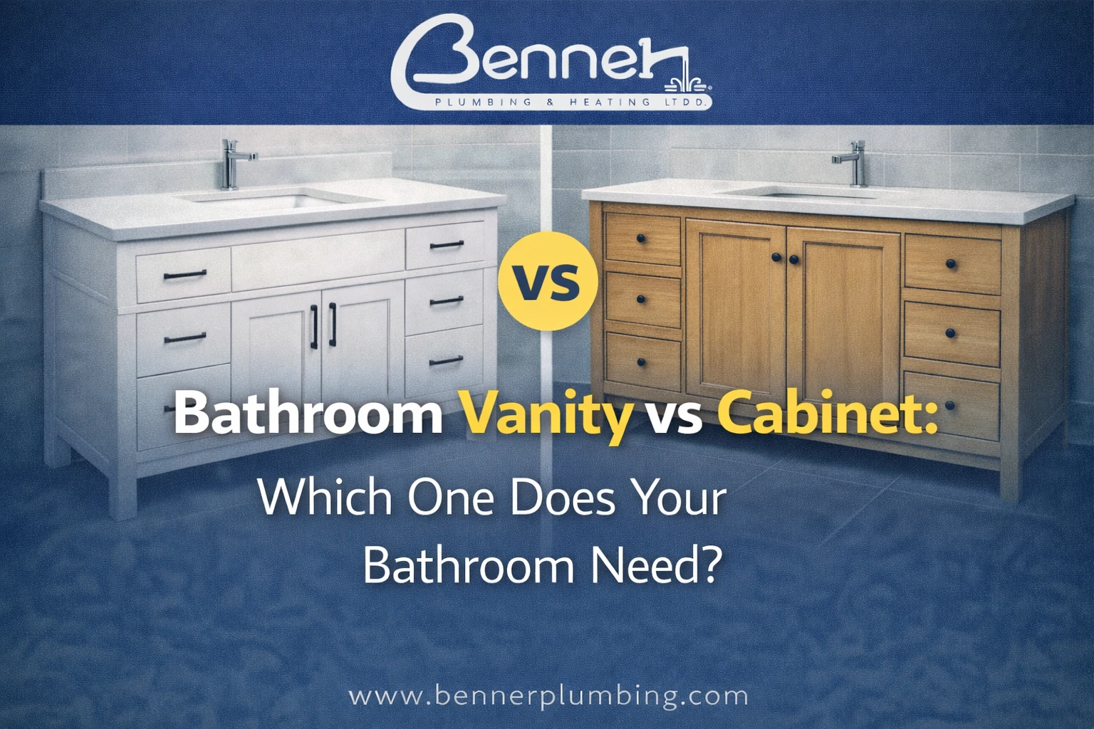 Bathroom Vanity vs Cabinet: Which One Does Your Bathroom Need? - Benner ...